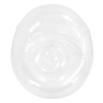Inflatable Chair Transparent Clear Blow Sofa Seat Funny Indoor Outdoor Blow Up Furniture for Yard Parties Gardens Bedrooms