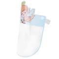 Transparent full face cover for kids, designed by Everything Baby, protects during outdoor riding with cute cartoon design.