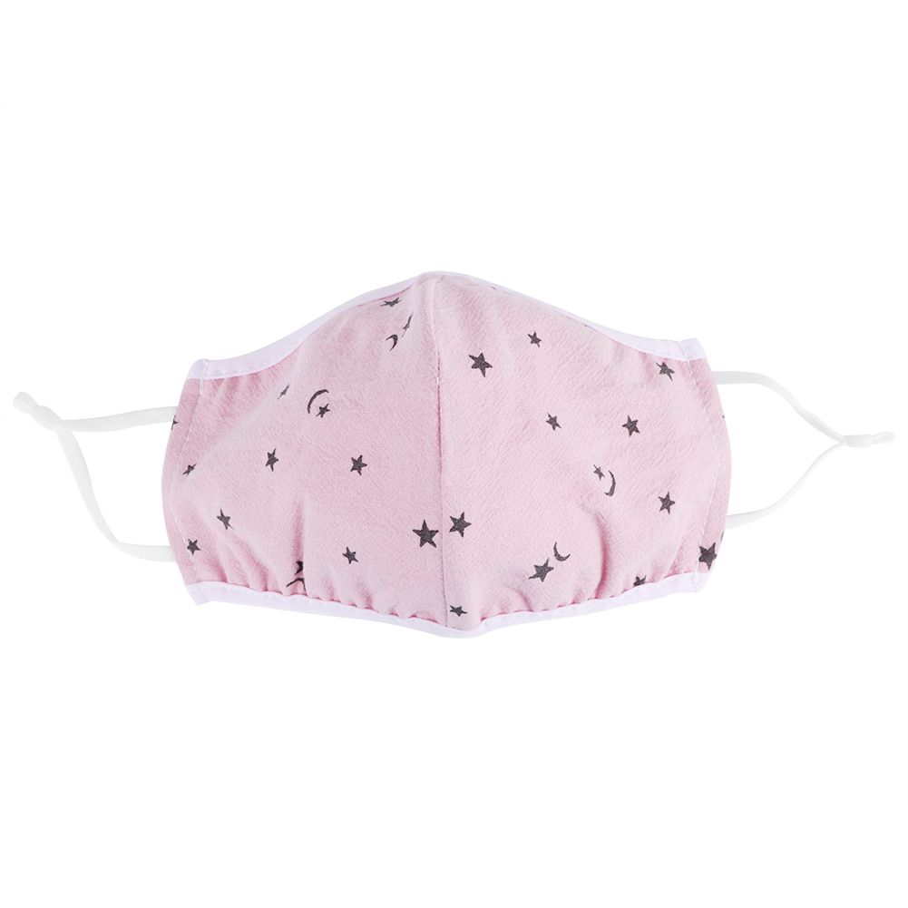 Pink unisex adult breathable washable mouth cover, dust-proof breathing protective mask for health and grooming, suitable for everyday use.
