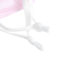 Pink washable cotton face cover set for adults, dust-proof and breathable, suitable for health and grooming needs.