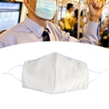 Yellow washable cotton face cover mask for adults, dust-proof, breathable, suitable for men and women, part of baby health and grooming kit
