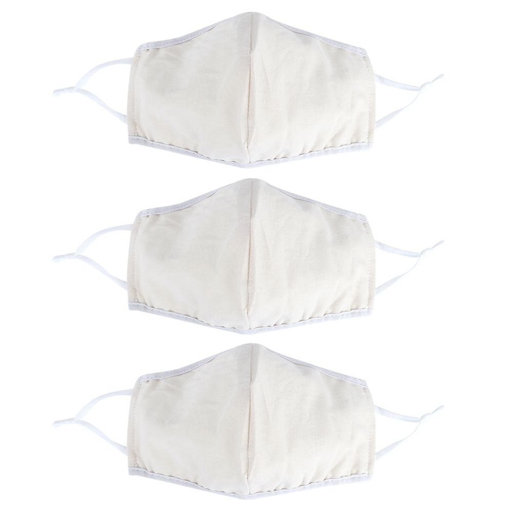 Yellow washable cotton face cover for adults, breathable and dust-proof, part of baby and kids health and grooming kit by Everything Baby.