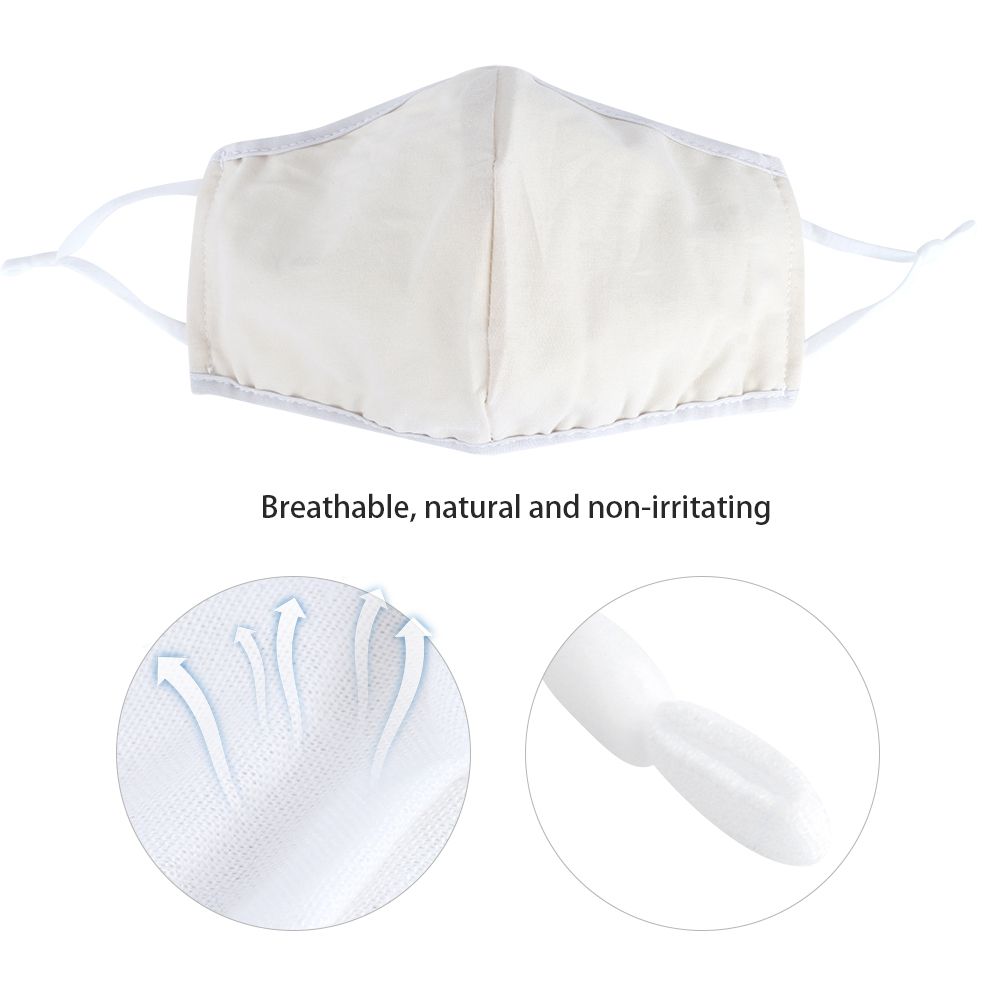 Yellow washable cotton face cover for adults, breathable dust-proof mouth mask, suitable for men and women, from Everything Baby.