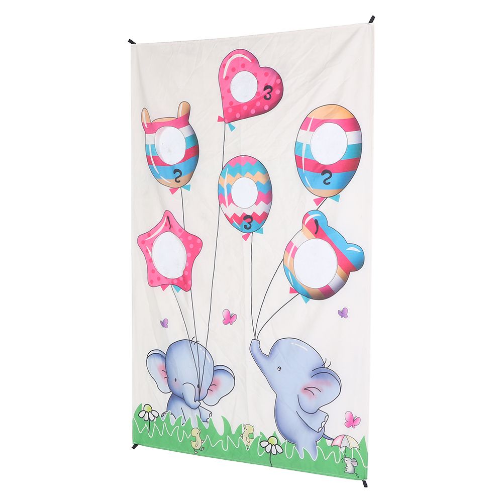 Indoor throwing game set for children with sandbag targets, suitable for kids and families, by Everything Baby.