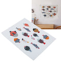 Baby and kids-themed 45x60cm tablecloth from Everything Baby, suitable for dining tables or photography props.