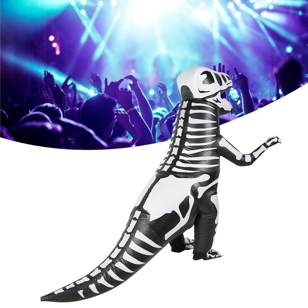 Baby and kids dinosaur inflatable costume from Everything Baby, perfect for Halloween, festivals, parties, and outdoor play.