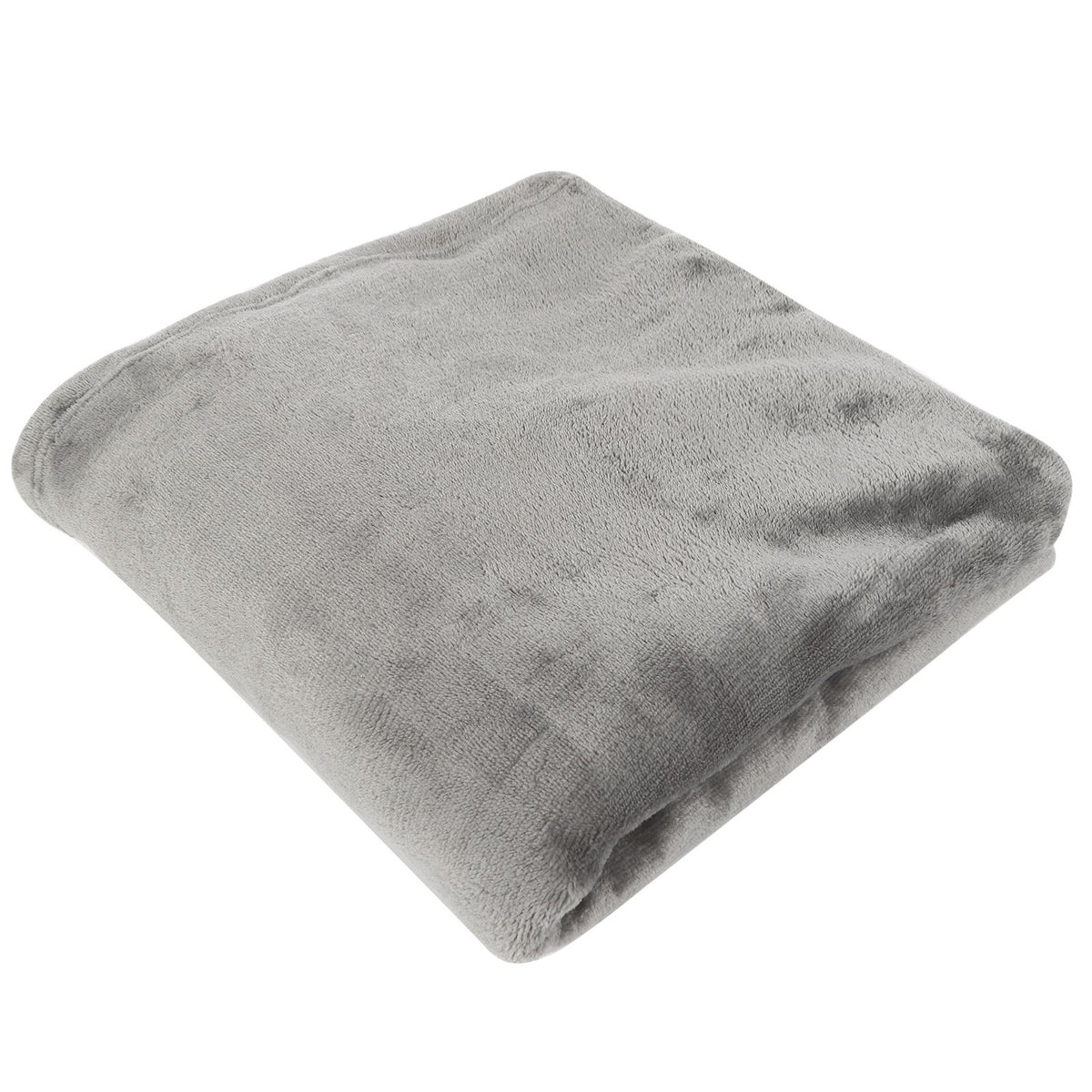 Gray hooded fleece blanket hoodie for kids with pocket, oversized warm sleepwear from Everything Baby, suitable for girls.