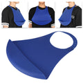 Adjustable silicone adult bib for dining and feeding, with a waterproof design, ideal for elderly and disabled individuals.