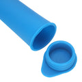 Six reusable silicone ice cream molds with lids for making DIY ice bars, suitable for kids and adults, by Everything Baby.