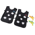 Color changing water gun and vest toy set for kids, outdoor water play equipment by Everything Baby, featuring two water guns and vests.