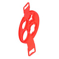 Reusable red non-stick pancake and egg mold by Everything Baby, ideal for kids' breakfast and baby feeding.