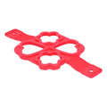 Reusable red egg mold and pancake maker from Everything Baby, non-stick cooking utensil for fun breakfast shapes, ideal for kids.