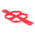 Reusable red egg mold and pancake maker by Everything Baby, non-stick cooking utensil for fun, shaped eggs and pancakes.