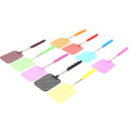 Mini fly swatter set with retractable stainless steel rods, ideal for kids' outdoor play and camping activities.