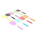 Mini fly swatter set with 9 pieces and retractable stainless steel rods, designed for outdoor play and camping.
