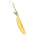 Edamame squeeze toy keychain pendant, stress-relief decompression toy for adults and kids, from Everything Baby.