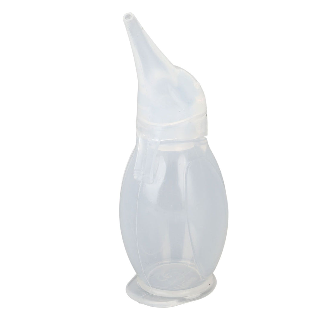 Baby nasal aspirator by Everything Baby with flexible silicone tip and 75ml capacity, designed for safe, easy daily nasal cleaning.