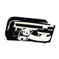 Large panda pattern pencil case by Everything Baby with multiple compartments, made of Oxford cloth for school and office use