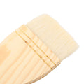 Set of 6 pottery glaze brushes by Everything Baby, professional paint brushes for artists, students, kids, and adults.