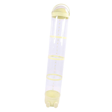 Stuffed Animal Storage Tube 162cm Large Capacity Plush Doll Storage Bucket Visible Toy Storage Bucket for Playroom Bedroom Yellow