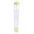 Large green plush stuffed animal storage tube, 162cm, for toy organization in playroom or bedroom, by Everything Baby.