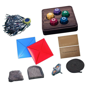 Korean Folk Game Set Portable Traditional Korean Family Play Game Props for Travel Party Gathering