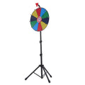 Baby & Kids outdoor play equipment: Everything Baby's erasable fortune wheel with stable stand for parties and campus activities.