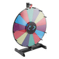 Aluminum alloy prize wheel for kids' outdoor games, featuring colorful sections and an erasable surface for interactive party fun.