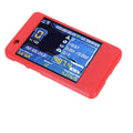 Red Bitcoin Miner USB device with Bluetooth and WiFi display, 1060KH/s for Bitcoin mining, designed for enthusiasts.