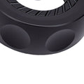 Lightweight metal fidget ring with relaxing sounds, designed for kids, featuring a slider toy for outdoor play and sensory fun.