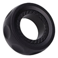 Lightweight metal fidget ring with relaxing sounds, designed for kids, featuring a slider and fun outdoor toy from Everything Baby.