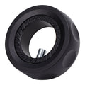 Lightweight metal fidget ring with relaxing sounds, designed for kids, featuring a slider for sensory play and outdoor fun.