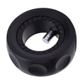 Metal fidget ring with relaxation sounds, lightweight slider toy for kids, designed for outdoor play and sensory fun.