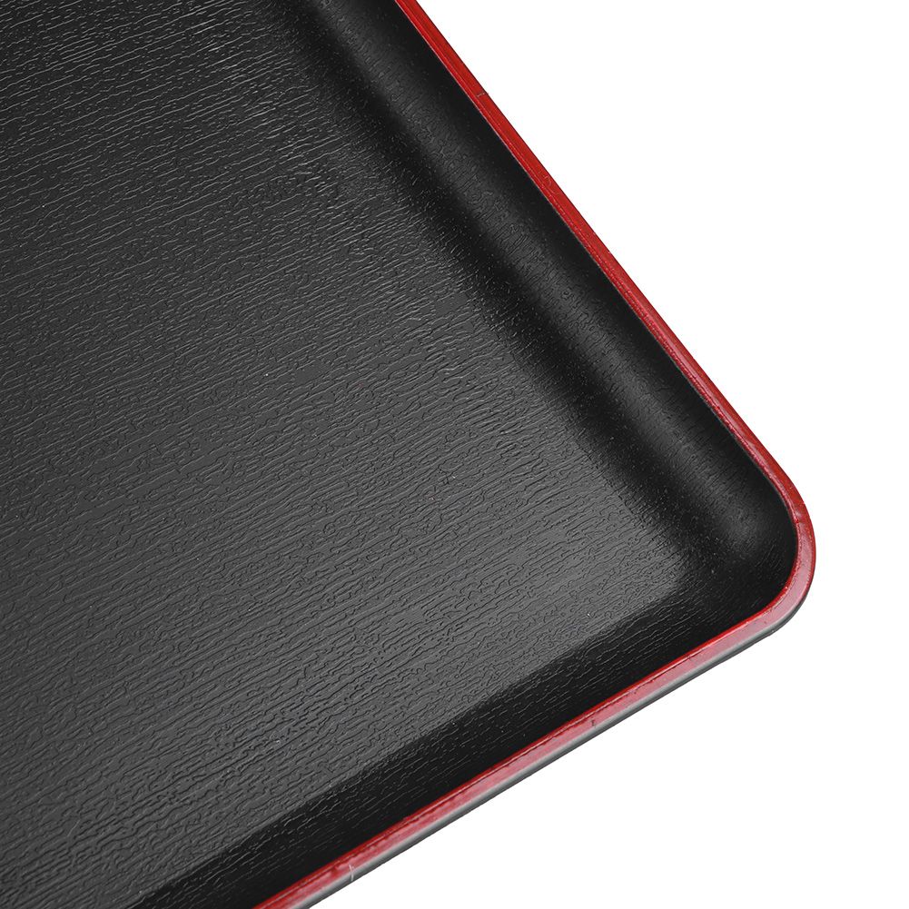 Wood grain imitation acrylic rectangular tray for fast food or play, ideal for pretend play with children, from Everything Baby.