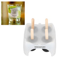 Handmade silicone ice cube mold with baby-themed shapes for chocolates, ice, and DIY nursing and feeding projects.