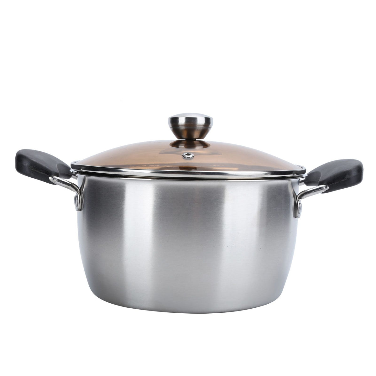 20cm composite steel milk soup pot for baby food from Everything Baby, suitable for cooking and feeding baby supplements.
