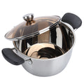 20cm composite steel milk soup pot for baby feeding by Everything Baby, ideal for cooking supplement food in the kitchen.