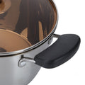 20cm composite steel baby milk soup pot by Everything Baby, thickened steel cookware for cooking baby supplement food.