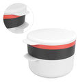 Multifunctional round rice steaming box by Everything Baby, ideal for microwave use and home kitchen meal prep.