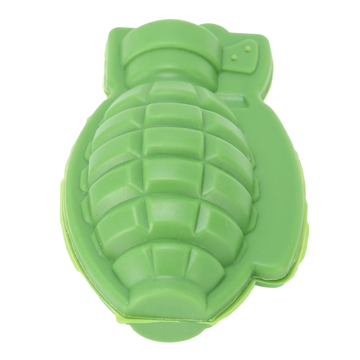 Green cake mould and ice maker from Everything Baby, suitable for baking, desserts, and pretend play in a kitchen setting.