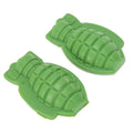 Green cake mold and ice maker toy for pretend play, designed for baking and dessert creation by Everything Baby.