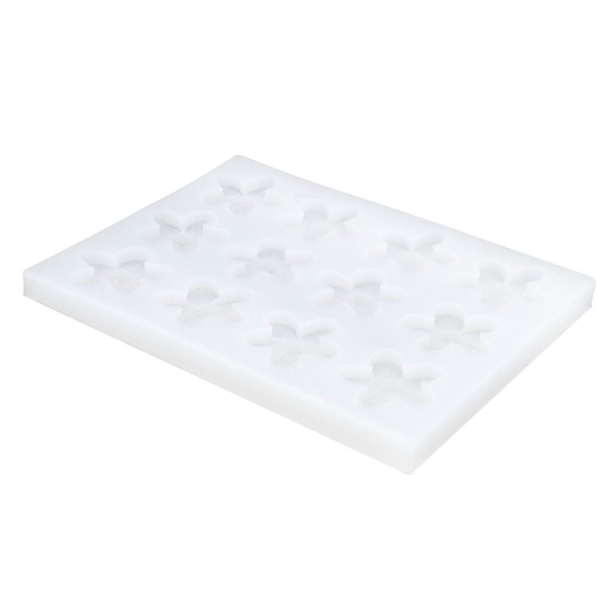 Flower-shaped silicone cake mold by Everything Baby, ideal for baking, epoxy, or plaster decorative projects.