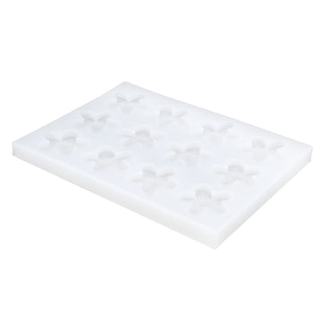 Flower-shaped silicone cake mold by Everything Baby, ideal for baking, epoxy, or plaster decorative projects.
