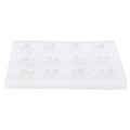 Flower-shaped silicone cake mold for chocolates, epoxy, or plaster, ideal for DIY crafting and decorative projects.
