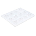 Flower-shaped silicone mold for chocolate, epoxy, or plaster, ideal for DIY craft and pretend play projects in baby and kids' toys.