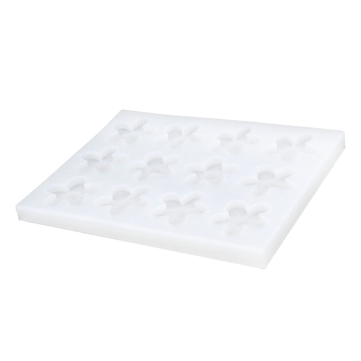 Flower-shaped silicone cake mold from Everything Baby, ideal for DIY epoxy or plaster decorations in pretend play setups.