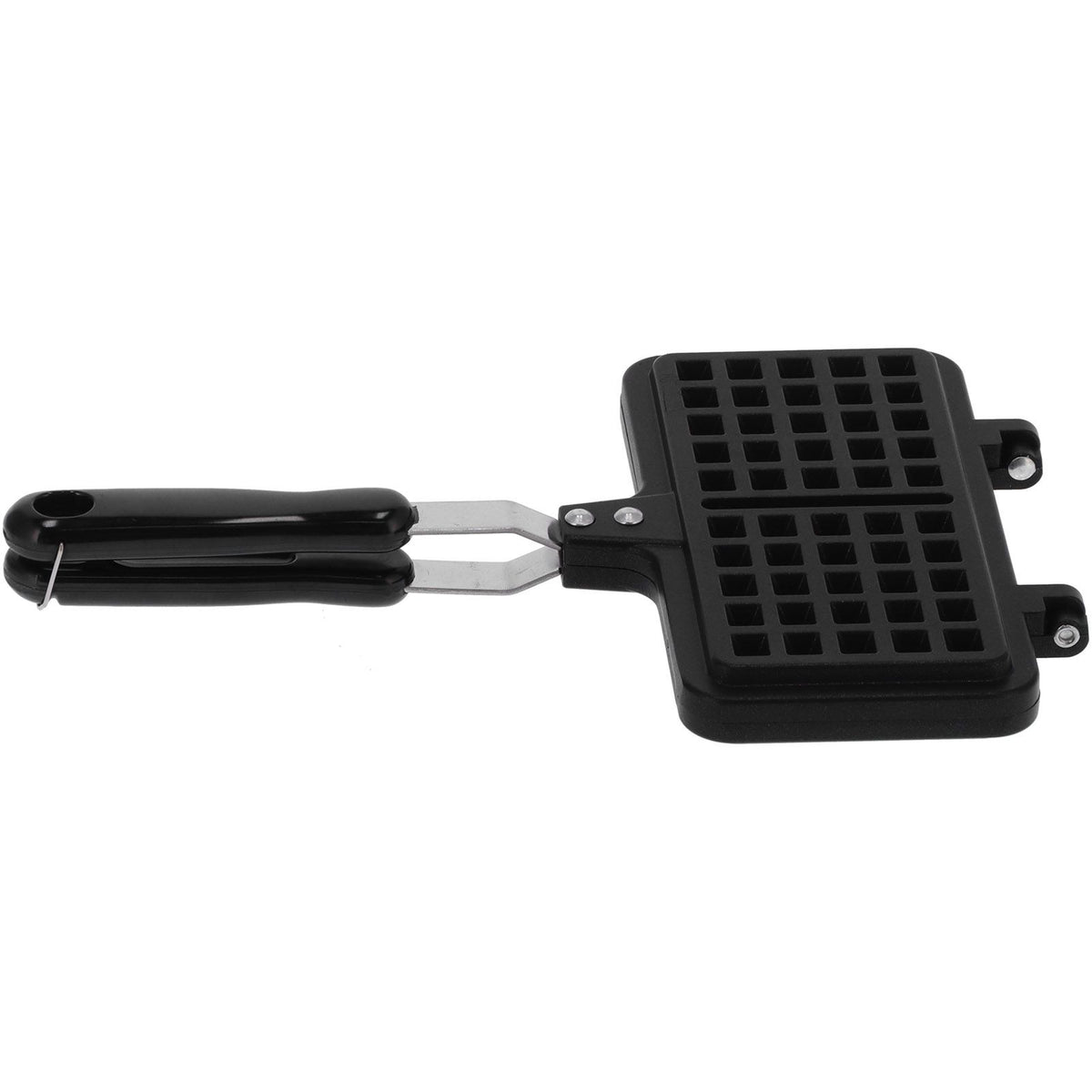 Double-sided non-stick waffle mold pan for kids' pretend play, designed for baking and imaginative kitchen fun.