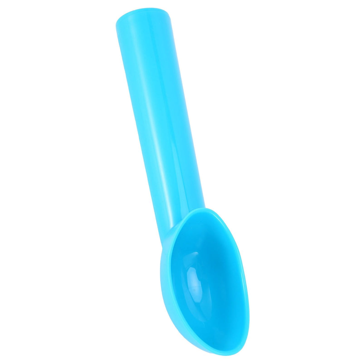 PP plastic ice cream scoop and melon baller for kitchen use, featuring a freeze-proof design, ideal for serving desserts and fruits.