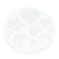 Silicone mold with cute shapes, soft and elastic, for baking and DIY cake or chocolate decorating in kitchen or home.