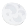 Silicone mold in cute baby-themed shapes for baking or crafting, soft elastic material, ideal for kitchen and DIY projects.
